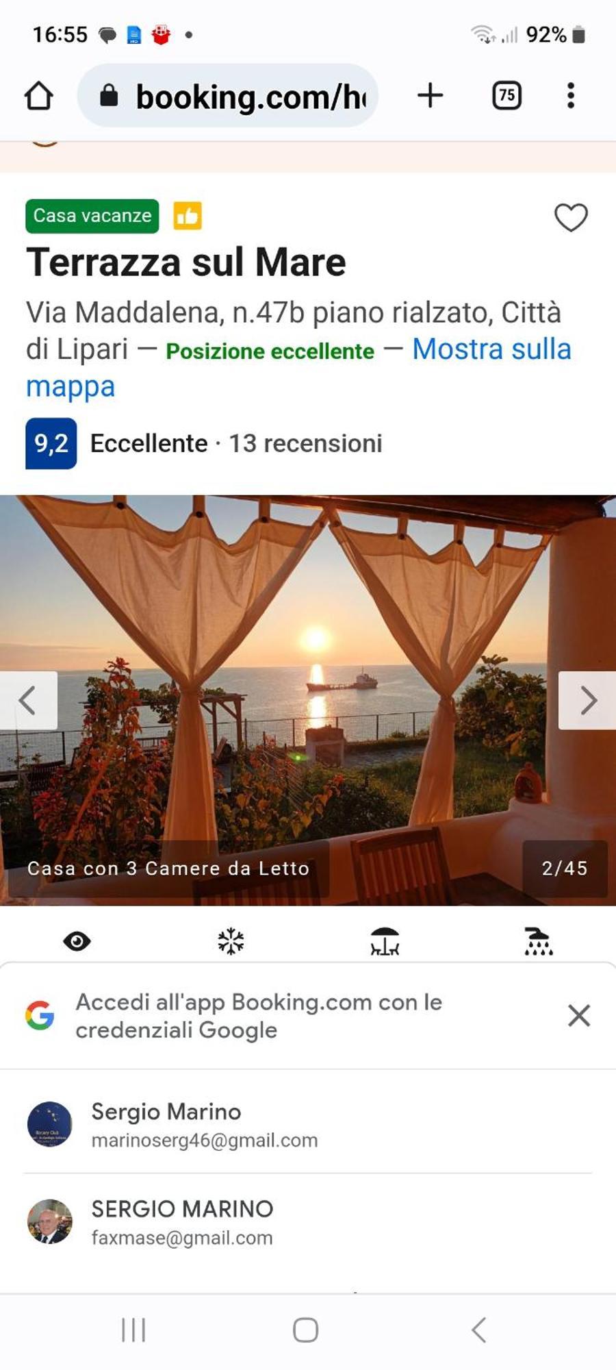 Сasa de vacaciones Terrazza Sul Mare *